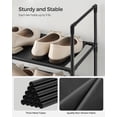 thumbnail image 4 of Estante para zapatos SONGMICS de 10 niveles que ahorra espacio, negro, 4 of 8