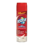 Resolve High Traffic Carpet Stain Cleaner Solution and Odor Remover Foam, 22 oz