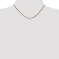 thumbnail image 4 of Primal Gold 14 Karat Rose Gold 2.1mm Diamond-cut Spiga Chain Necklace, 4 of 4