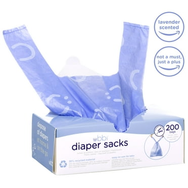 Sassy Disposable Diaper Bags, 200 Ct - Walmart.com
