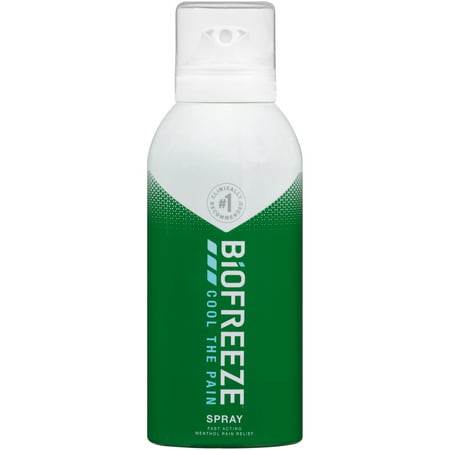 Biofreeze Classic Pain Relief 360 Continous Spray, 3 Ounce, Colorless Formula, Pain