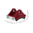thumbnail image 2 of Raindrops Parking Brake Shoes Improved Braking Performance 1Pcs for Maintenance and Repair, 2 of 8
