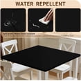 thumbnail image 4 of Square Fitted Table Cover with Elastic Edge Design Table Cover Waterproof Stain-Resistant Wipeable Table Cloth for Kitchen Dining Picnic Patio Outdoor Party, 4 of 9
