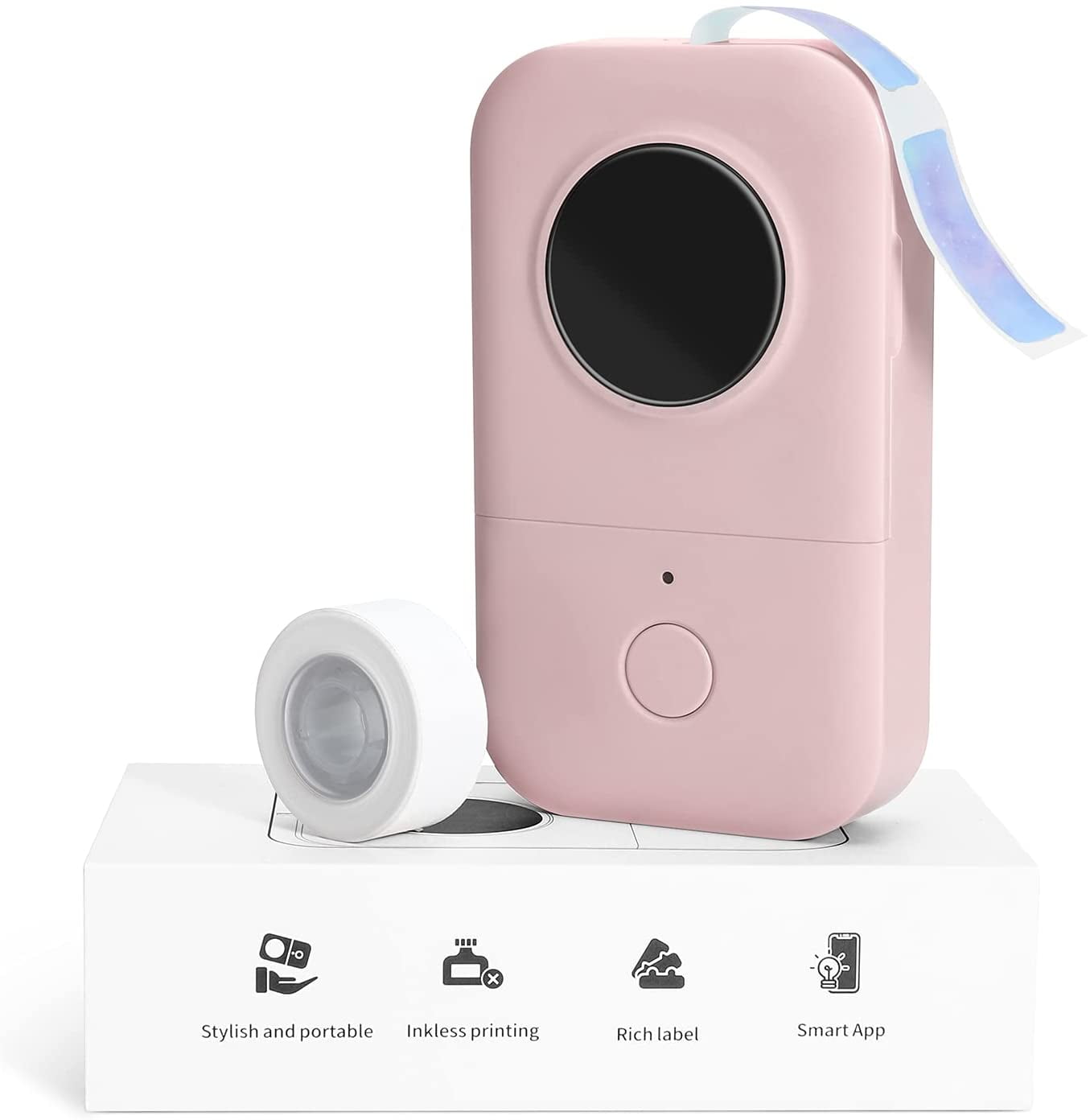 Buy Phomemo D30 Label Makerwith 1 Roll Adhesive Label Thermal Paper