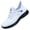 White (Standard), variant on Men's Casual Walking Shoes Lightweight Mesh Running Sneakers Breathable Slip On Tennis Shoes Comfortable Athletic Work Shoes Non Slip Everyday Comfort Gym Fitness Travel Sneakers, Black, US Size: 7