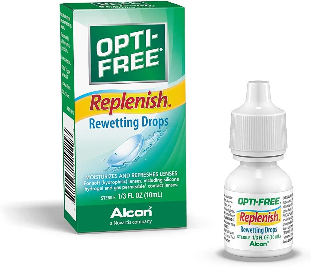 Buy OPTIFREE Replenish Rewetting Drops 10 mL ( Packs of 3) Online at