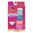 thumbnail image 2 of Fruit of the Loom Girls' Seamless Hipster Underwear, 5 Pack, 2 of 5