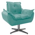 thumbnail image 2 of Sillón Odette B base de metal - Turquesa claro WEIK Odette, 2 of 5