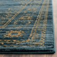 thumbnail image 4 of Safavieh Serenity 2'3" X 8' Power Loomed Rug in Turquoise and Gold, 4 of 5