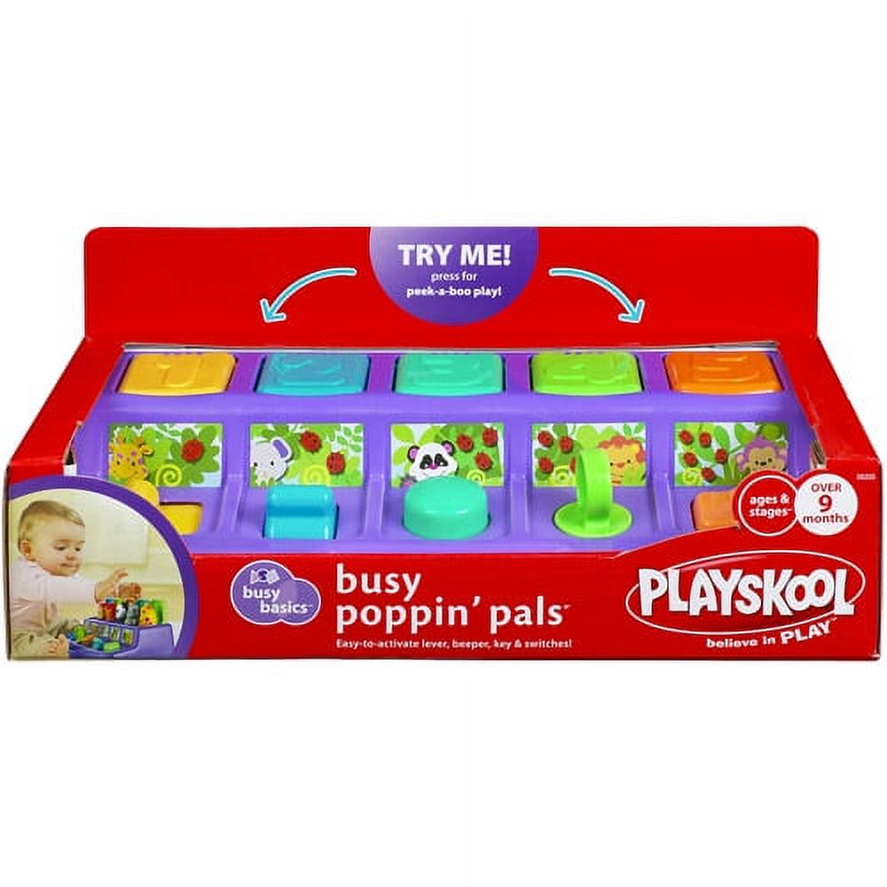 Playskool Busy Basics Busy Poppin' Pals Toy - image 2 of 2