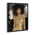 thumbnail image 2 of Stupell Industries Art Deco Golden Disco Dream Party Black Floating Frame Canvas Art, 17 x 21, by Franklyn Gregory, 2 of 8