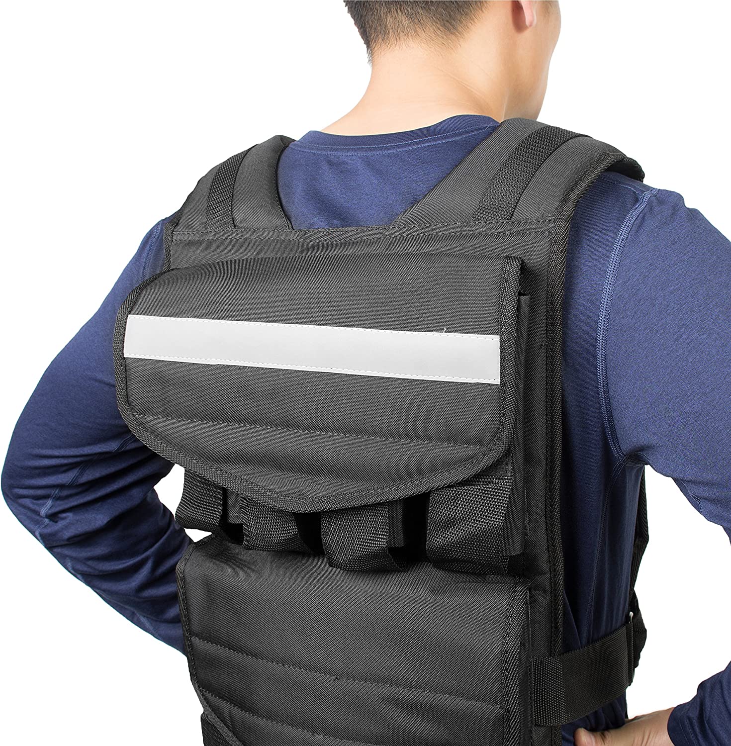 cap barbell adjustable weighted vest, 40 lb - image 4 of 5