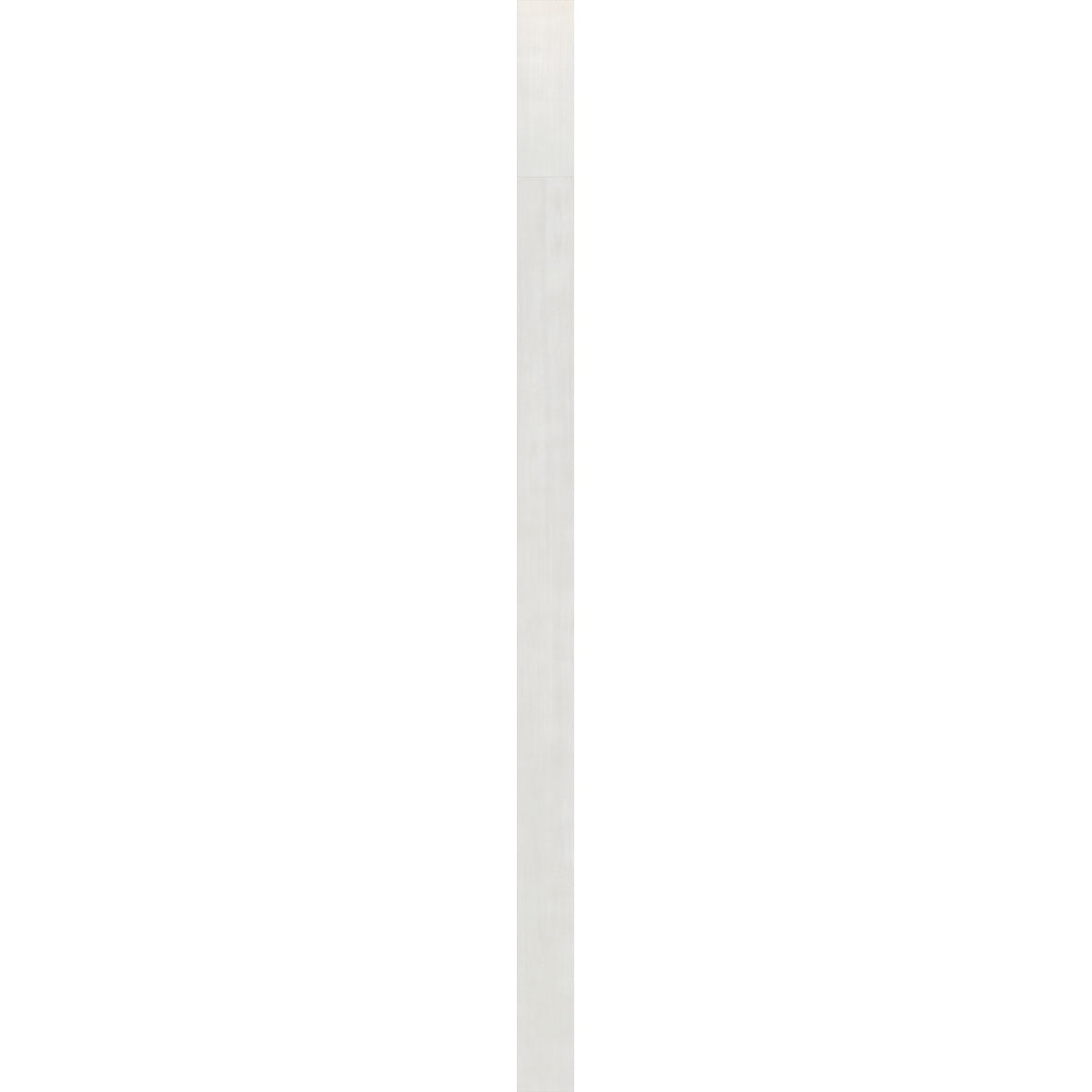 Ekena Millwork 56"W x 11 5/8"H Triangle Gable Vent (81"W x 16 7/8"H Frame Size) 5/12 Pitch Non-Functional, PVC Gable Vent with 1" x 4" Flat Trim Frame