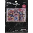 thumbnail image 2 of Bucilla 6" x 6" Counted Cross Stitch Mini Garden Hats Kit, 1 Each, 2 of 2