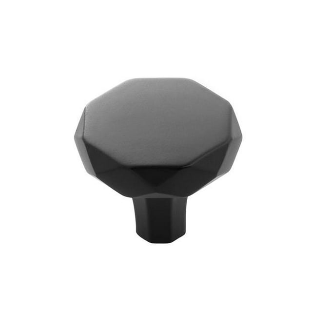 Hickory Hardware H077839MB 1.25 in. dia. Karat Collection Knob, Matte Black Finish