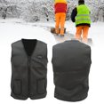 thumbnail image 4 of Chaqueta de calefacción eléctrica, ropa calentada de poliéster para lavar a mano para el invierno ANGGREK CG2712, 4 of 8