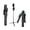 Black-70in, variant on DJJD Selfie Stick for Phone, Extendable Travel Tripod with Detachable Remote for Photography, Selfies, Compatible with All Cell Phones, Black