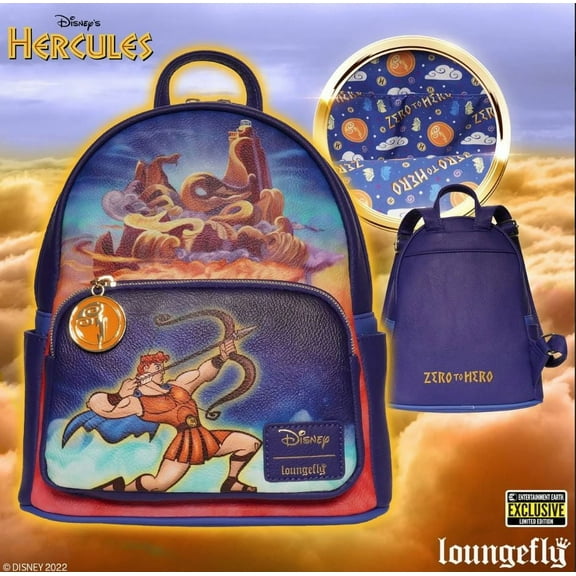 Hercules Mount Olympus Mini-Backpack Entertainment Earth Exclusive Loungefly