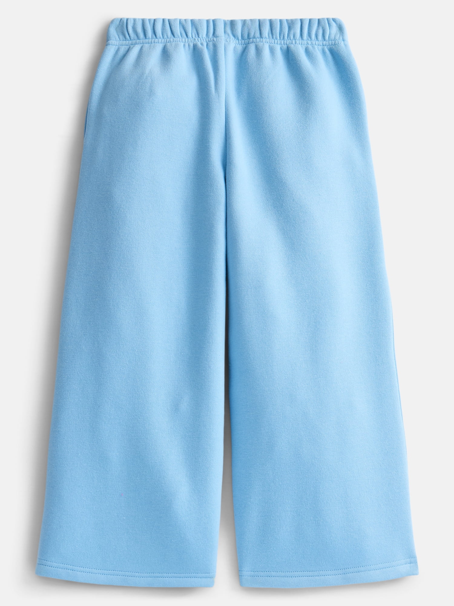Wonder Nation Girls Wide Leg Fleece Pants, Sizes 4-18 & Plus