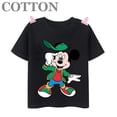 thumbnail image 4 of Camiseta de algodón de verano para niños con estampado de Mickey Mouse y dibujos animados multicolores de Kickball, ropa de manga corta para niños, 4 of 4