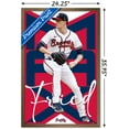 thumbnail image 3 of MLB Atlanta Braves - Max Fried 23 Wall Poster, 22.375" x 34" Framed, 3 of 6