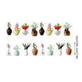thumbnail image 3 of Hearth & Gear 16PCS Mini Vase Desktop Decoration Decoration Mini Ceramic Vase Refrigerator Cute Vase Kitchen Decoration Birthday Series (16PCS) Sticker Set for Girls Cake for Photography Lights, 3 of 7