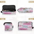 thumbnail image 5 of Hair Tool Organizer Bag with Heat Resistant Mat Removable Travel Storage Case for Hot Air Brushes Curling Irons Pink Peony Pattern, 5 of 8
