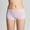 Purple, variant on Posijego Women's Mid Rise Boyshorts Boxer Shorts Solid Color Soft Not Show Elastic Comfortable Underwear for Ladies