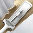 thumbnail image 4 of Microfibre Floor Mop,Flat Mop for Walls Cleaning,Dust Mops with 4 Washable Pads for Home,Long Handle,50",Gray, 4 of 8