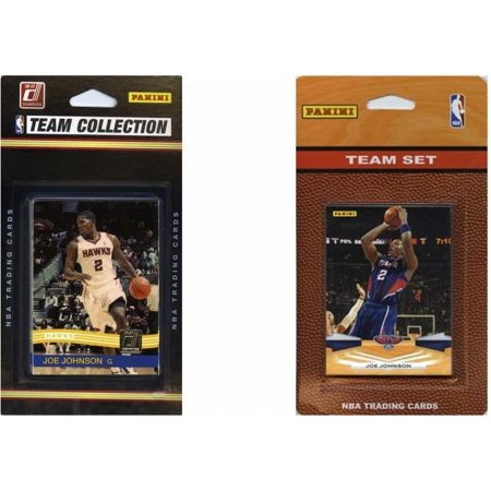 C & I Collectables NBA Atlanta Hawks 2 Different Licensed Trading Card Team Sets