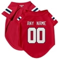 thumbnail image 4 of Camiseta para perros ANTKING, estilo Jersey de Nueva Inglaterra, nombre personalizado, 4 of 7