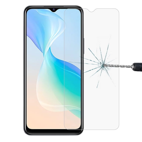 For vivo iQOO U5x / Y35 4G 2022 / Y33s / Y76s / T1x / Y76 5G 0.26mm 9H 2.5D Tempered Glass Film
