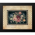 thumbnail image 2 of Poloson, Kimberly 14x12 Black Modern Framed Museum Art Print Titled - Vintage Bouquet I, 2 of 5