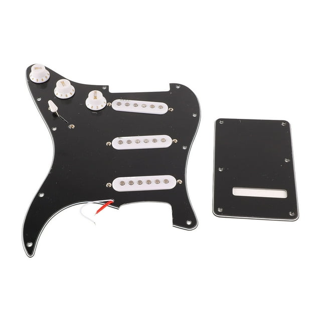 Pickguard Guitar Scratch Plate Loading Guards With Rear Cover Plate For Musical Instrument Accessories