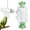 Green, variant on Bird Shredding Toys, Parrot Rolling Paper Play Toy with Hanging Chain, Interactive Chewing Accessory for Parakeet Cockatiel & Medium Parrot Cage Use