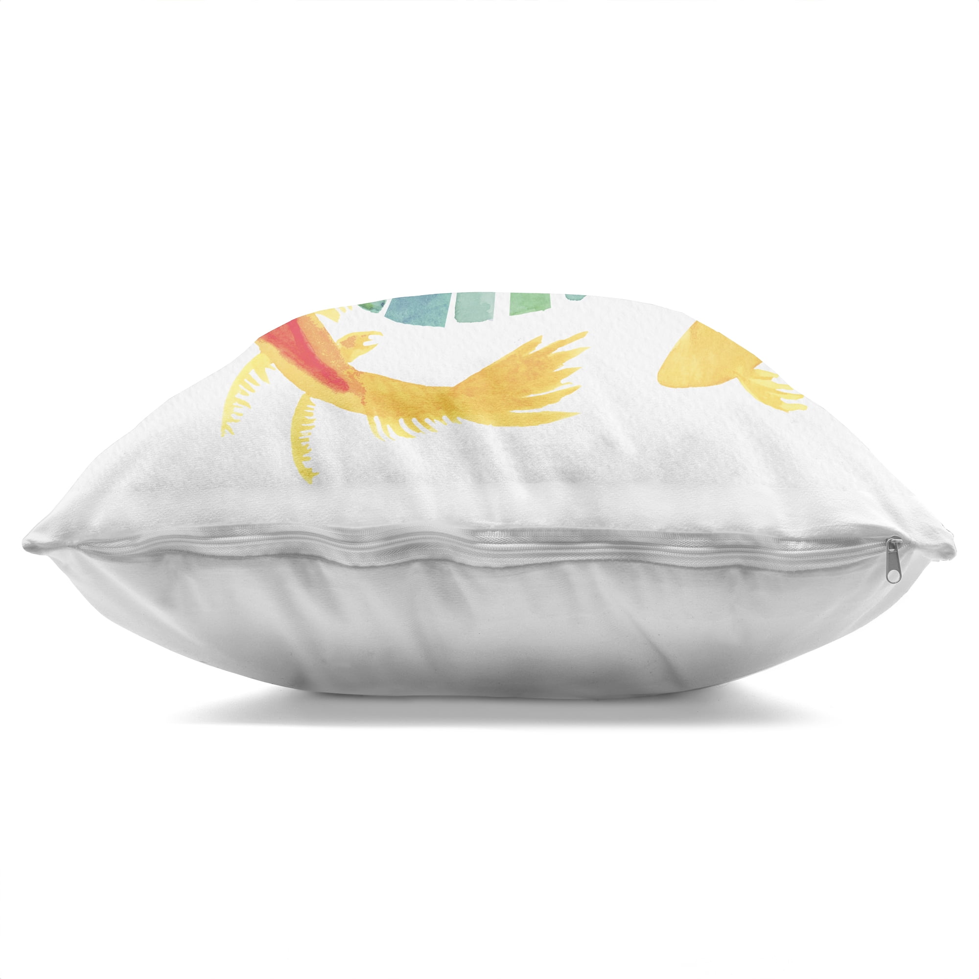 Stupell Industries Lotus Garden Orbital Fish Decorative Printed Throw Pillow, design by Hillary Holt, 18 x 7 x 18