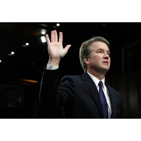Laminated Poster Justice Brett Kavanaugh Swearing Supreme Court Poster Print 24 x (Best Supreme Court Justices)