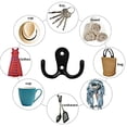 thumbnail image 2 of HWZWT coat hook clothes hook coat hook wall hook coat hook wall hook clothes hook, 2 of 5
