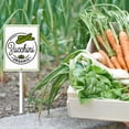 thumbnail image 4 of Eveokoki Vegetable Signs For Garden With Stake Zucchini Yard Sign Vegetable Garden Label Stakes Plant Markers For Outdoor Plants Waterproof 6x4.6inch Nursery Garden Fruit Outdoor Sign, 4 of 6