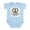 Sky Blue, variant on CafePress - Will Work For Pretzels Infant Bodysuit - Baby Light Bodysuit, Size Newborn - 24 Months