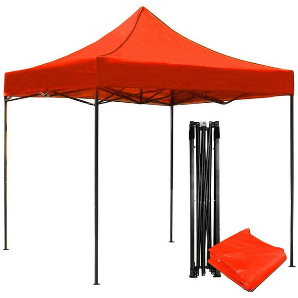 Carpa Toldo 2x3 Plegable Jardimex Impermeable Patio Rojo