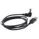 thumbnail image 1 of El Varón Del ángulo USB Del ángulo 90 degree A B Mecanografía La Línea De Extensión Del Convertidor Para La Impresora Hugo Cable adaptador macho tipo B USB, 1 of 9
