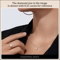 thumbnail image 2 of Dazzlingrock Collection IGI Certified 2.50 Cttw Round Solitaire Lab Grown White Diamond Classic Four Prong Pendant Necklace with 18 inch Silver Chain for Women in 14K Solid Yellow Gold, 2 of 5