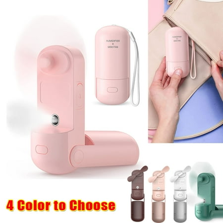 

Handheld Fan Portable Small Fan Rechargeable Hand Fan Personal Fan for Outdoor Indoor Commute Office Travel