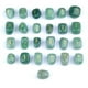 thumbnail image 3 of Piedra semipreciosa natural, runa de cristal, palabra grabada, símbolo Luen, juego de 25 piezas, 3 of 6