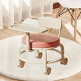 thumbnail image 3 of Baby Dining Chair with Dining Tray Multifunctional Household Childrens Chair Pink, 3 of 5