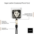 thumbnail image 2 of Correa cruzada Anne Klein para iPhone de Apple en cuero vegano, 2 of 3