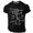 Black, variant on Mens Graphic T-shirts Short Sleeve Crewneck Tops Funny Hilarious Print Daily Streetwear Casual Quirky T Shirts for Man Red S