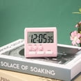 thumbnail image 5 of Yucurem Digital Kitchen Timer 24 Hour Clock For Cooking Fitness Studying Kitchen Essentials (Pink), 5 of 9