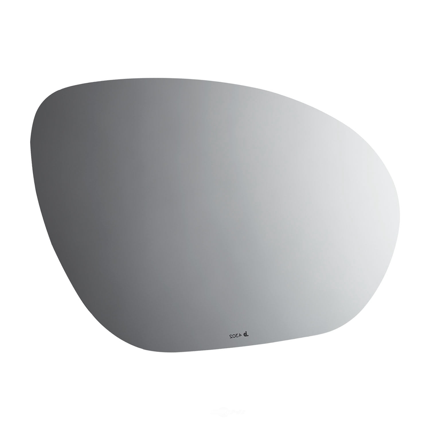 Burco Side View Mirror Replacement Glass - Clear Glass - 4302